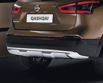 TYLNA NAKŁADKA ZDERZAKA NISSAN QASHQAI J11 MATOWY CHROM CROSSOVER KE791HV10S