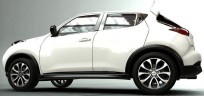 LISTEWKI OZDOBNE PANELI BOCZNYCH CZARNE NISSAN JUKE KE7601KA00BK